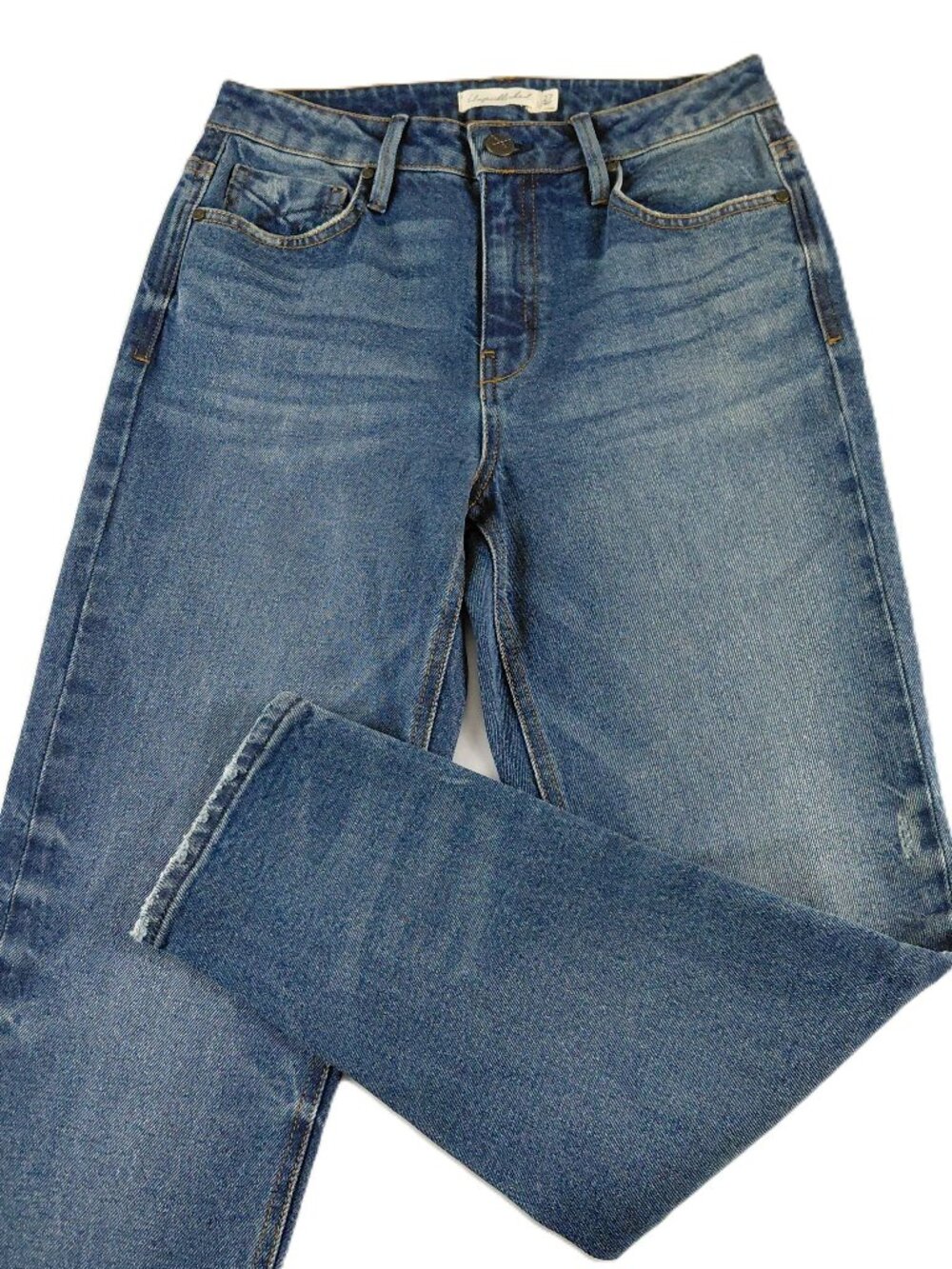 Unpublished Slim Fit Cigarette Ankle Jeans Women's Size 27 Medium Wash Mid Rise